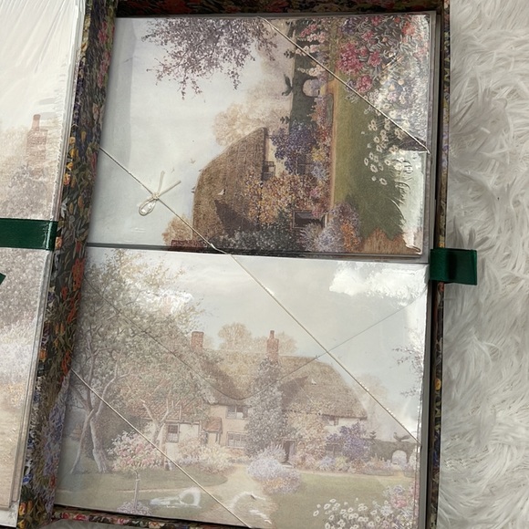 Vintage 1997 Robert Frederick Stationery Box "The Cottage Collection" - Picture 4 of 6